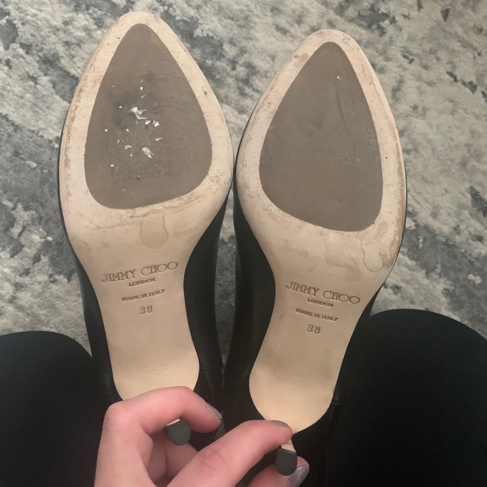 Jimmy Choo Leather Booties - Picture 15 of 15